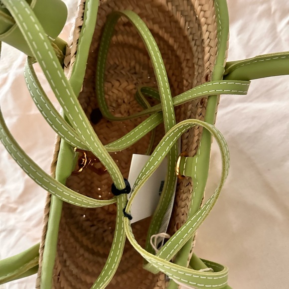 Jacquemus Olive and Beige Tote Bag - Picture 3 of 4